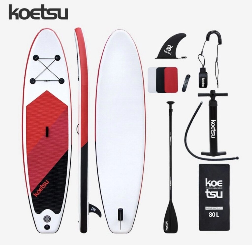 Доска KOETSU Sup Model 320 2022 320 см красный от компании MetSnab - фото 1