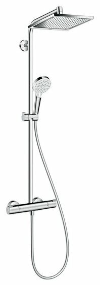 Душевая стойка hansgrohe Crometta Е 240 1jet Showerpipe 27271000 хром от компании MetSnab - фото 1