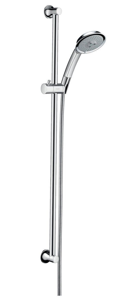 Душевой гарнитур Hansgrohe Raindance Classic со штангой 90 см 27841000 от компании MetSnab - фото 1