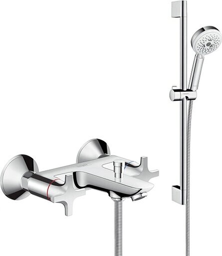 Душевой комплект Hansgrohe Logis Classic 71240000 смеситель + душевой гарнитур от компании MetSnab - фото 1