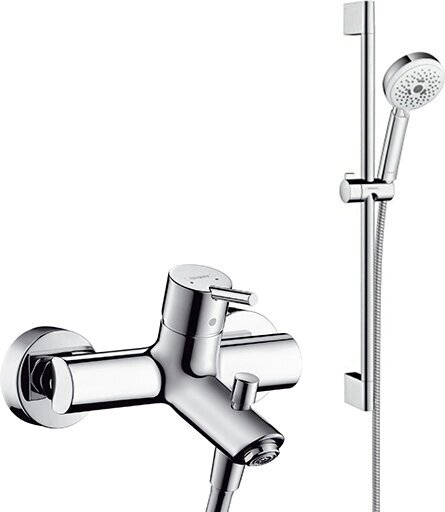 Душевой комплект Hansgrohe Talis S2 32440000 смеситель + душевой гарнитур от компании MetSnab - фото 1