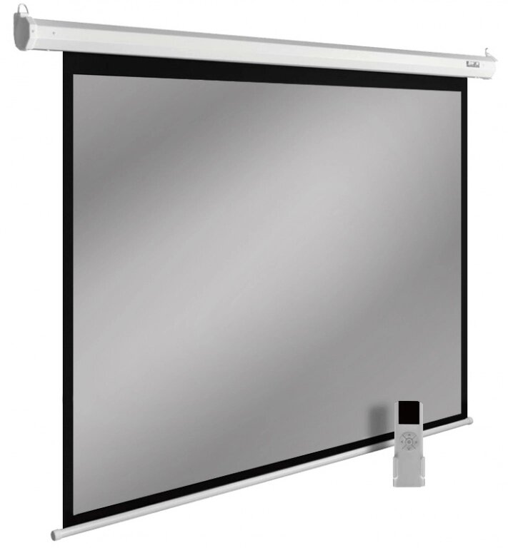 Экран настенный с электроприводом Cactus SIlverMotoExpert 138x220см (CS-PSSME-220X138-WT) от компании MetSnab - фото 1