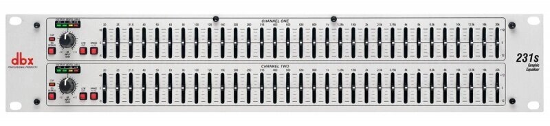 Эквалайзер DBX 231SV графический, 2-канальный от компании MetSnab - фото 1