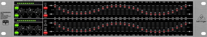 Эквалайзер графический Behringer FBQ3102 от компании MetSnab - фото 1