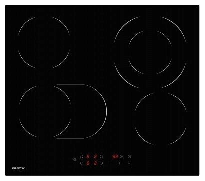 Электрическая варочная панель AVEX EM 6049 B от компании MetSnab - фото 1