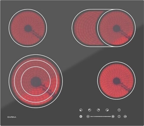 Электрическая варочная панель DARINA 4P E329 B от компании MetSnab - фото 1