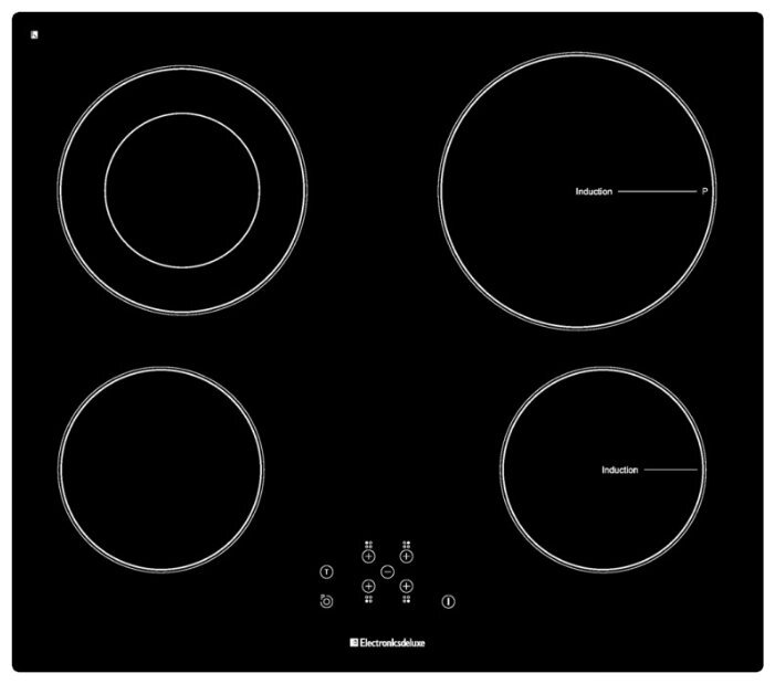 Электрическая варочная панель Electronicsdeluxe 5952022.0эви от компании MetSnab - фото 1