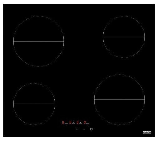 Электрическая варочная панель FRANKE FHR 604 C T BK от компании MetSnab - фото 1
