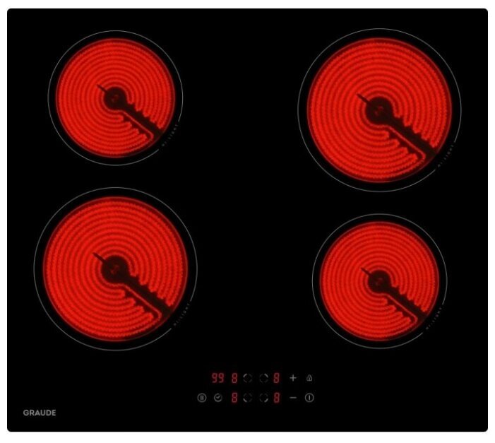 Электрическая варочная панель GRAUDE EK 60.0 S от компании MetSnab - фото 1