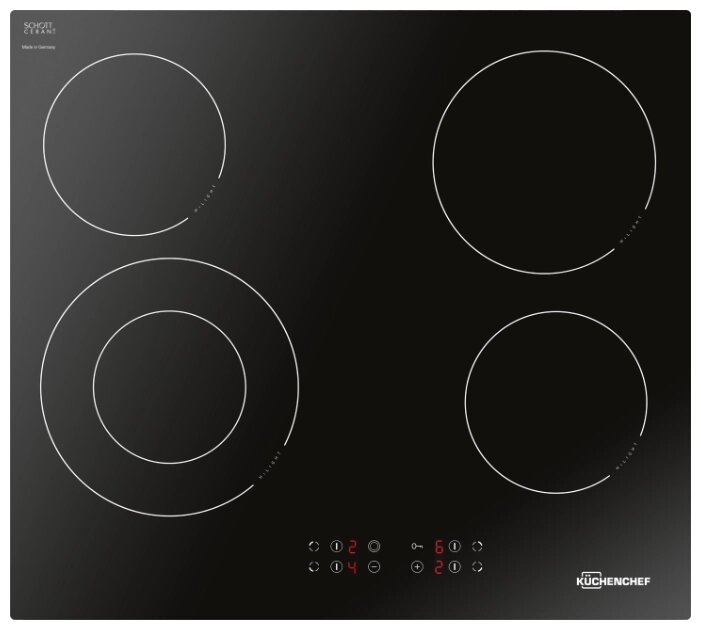 Электрическая варочная панель Kuchenchef KHC611 от компании MetSnab - фото 1