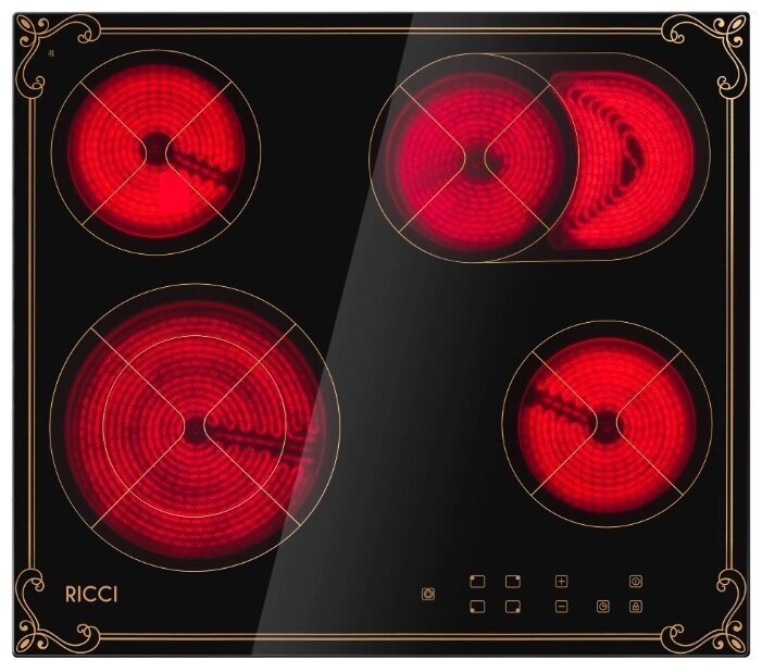 Электрическая варочная панель RICCI KS-T46602IR2 от компании MetSnab - фото 1