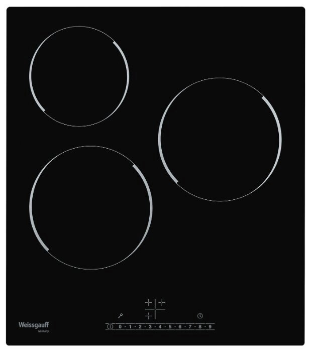 Электрическая варочная панель Weissgauff HV 430 BS от компании MetSnab - фото 1