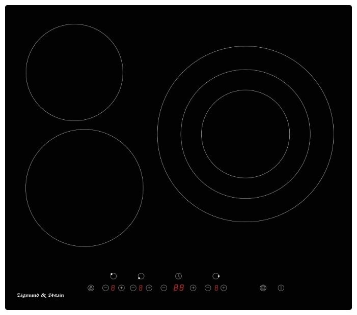 Электрическая варочная панель Zigmund  Shtain CN 39.6 B от компании MetSnab - фото 1
