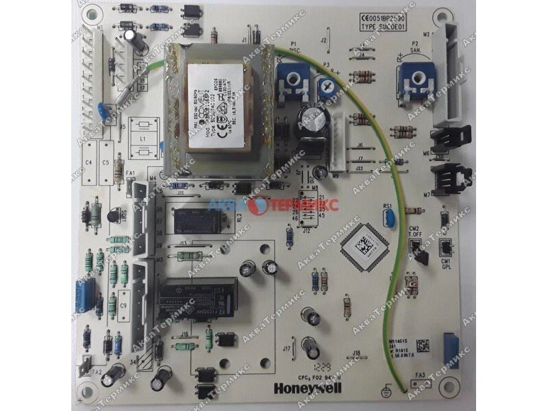 Электронная плата Honeywell для Baxi ECO (5669670) - запчасть для котла от компании MetSnab - фото 1