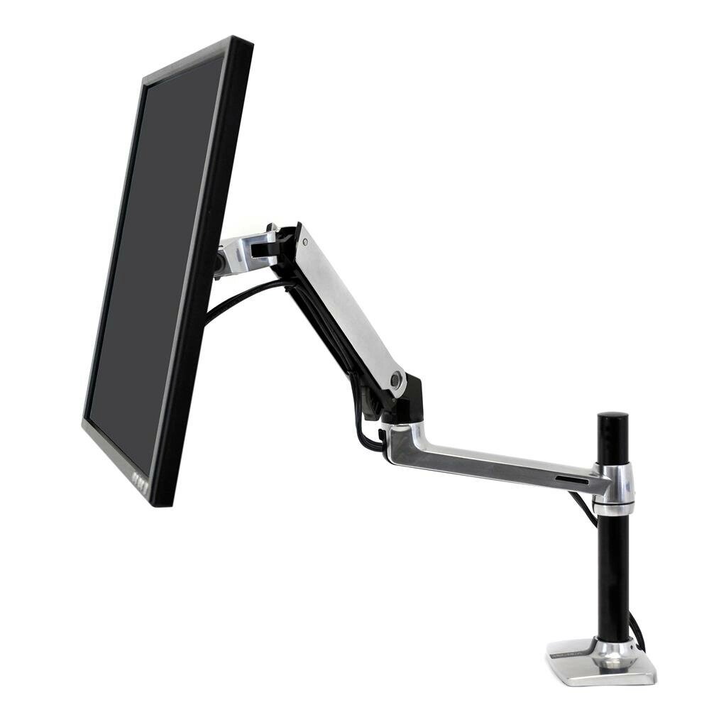 Ergotron LX Desk Mount LCD Arm, Tall Pole 45-295-026(металлик) настольный кронштейн от компании MetSnab - фото 1