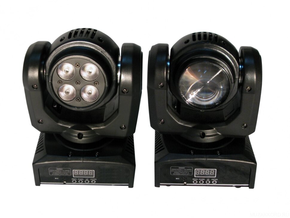 EURO DJ LED BEAM/WASH 12/40 Светодиодная голова BEAM/WASH (2-в-1), для BEAM: CREE LED 12 Вт RGBW (4-в-1), для WASH: 4 x от компании MetSnab - фото 1