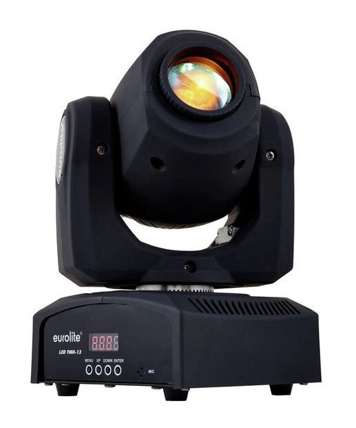 EUROLITE LED TMH-13 Moving-Head Spot прибор с полным движением, CREE 10 W LED, 9 или 11 каналов DMX, 7 дихроичных от компании MetSnab - фото 1