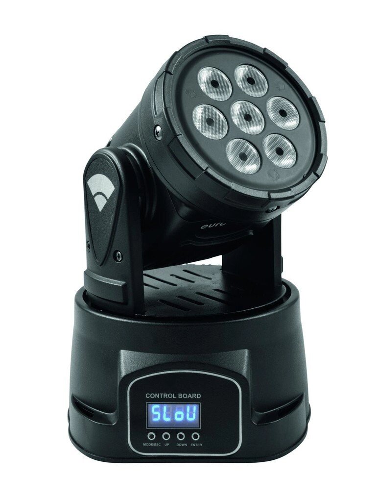 Eurolite LED TMH-7 Moving-Head Wash прибор с полным движением, трёхцветные RGB светодиоды (18 шт х 3Вт) от компании MetSnab - фото 1