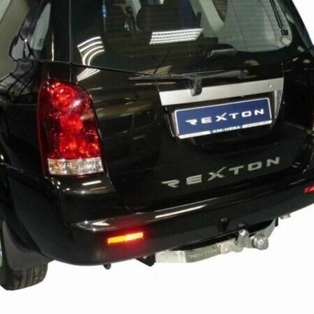 Фаркоп Baltex для SsangYong Rexton II 2006-2012. (с декор. накладкой) Фланцевое крепление от компании MetSnab - фото 1