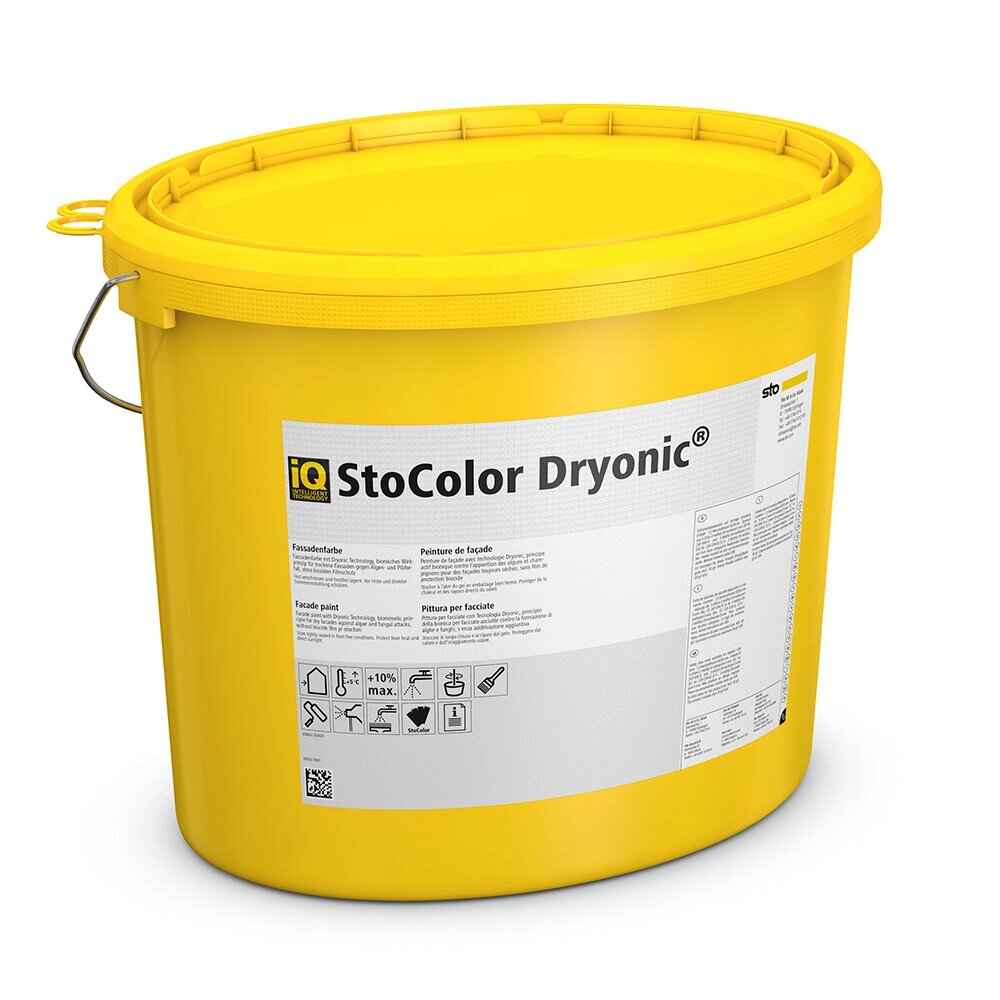 Фасадная краска StoColor Dryonic S с эффектом сухого и чистого фасада! от компании MetSnab - фото 1