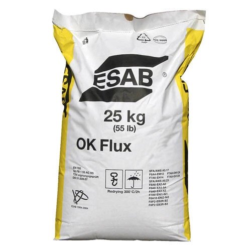 Флюс сварочный ESAB OK Flux 10.33 (25кг) от компании MetSnab - фото 1