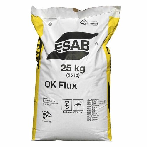 Флюс сварочный ESAB OK Flux 10.96 (25кг) от компании MetSnab - фото 1