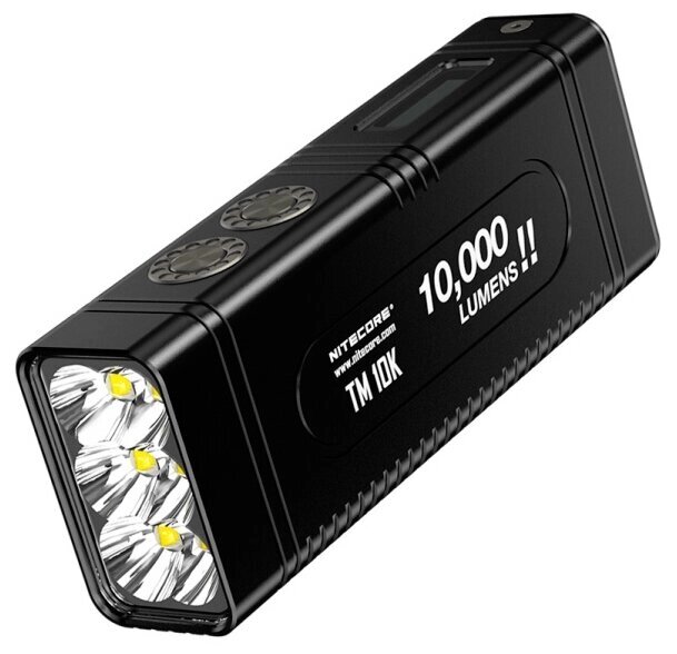 Фонарь ручной Nitecore TM10K черный лам.: светодиод. x1 (17683) от компании MetSnab - фото 1