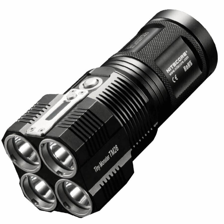 Фонарь светодиодный поисковый Nitecore TM28 15716 свет холодный 6000lm 655м черный от компании MetSnab - фото 1