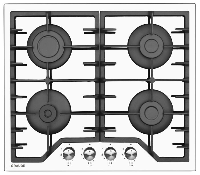 Газовая варочная панель GRAUDE GS 60.1 W от компании MetSnab - фото 1