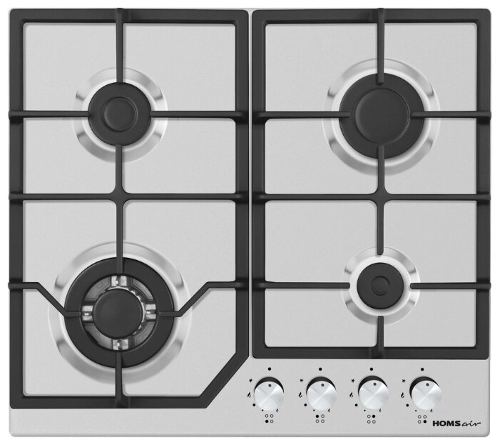 Газовая варочная панель HOMSAIR HGS643TGCS от компании MetSnab - фото 1