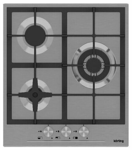 Газовая варочная панель Korting HG 465 CTX от компании MetSnab - фото 1