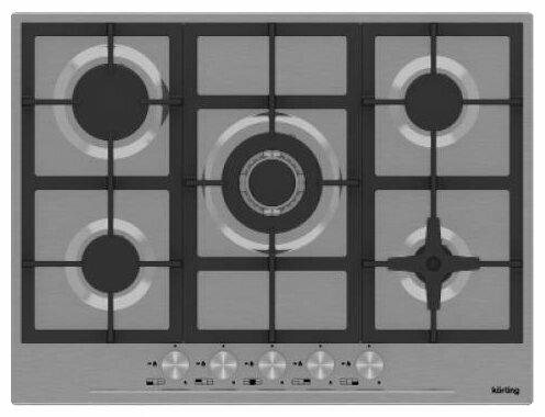 Газовая варочная панель Korting HG 765 CTX от компании MetSnab - фото 1