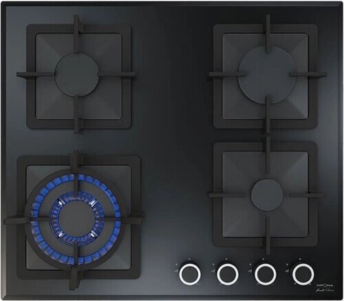Газовая варочная панель Krona CALORE 60 BL от компании MetSnab - фото 1