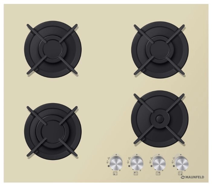 Газовая варочная панель MAUNFELD EGHG 64.1CBG/G от компании MetSnab - фото 1