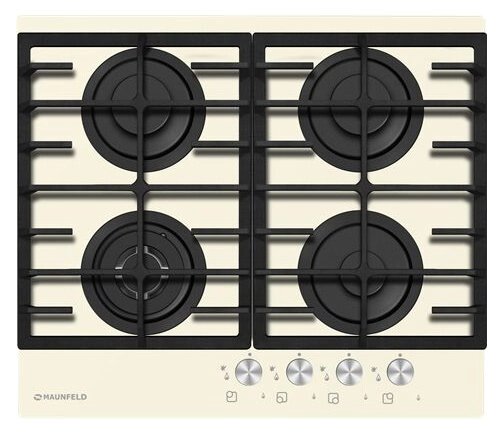 Газовая варочная панель MAUNFELD MGHG 64.17IL от компании MetSnab - фото 1