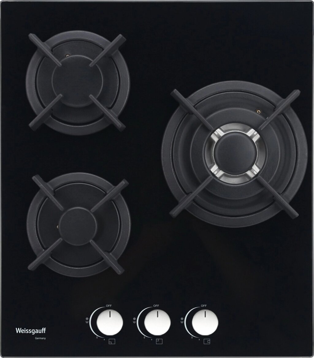 Газовая варочная панель Weissgauff HGG 451 BGH от компании MetSnab - фото 1