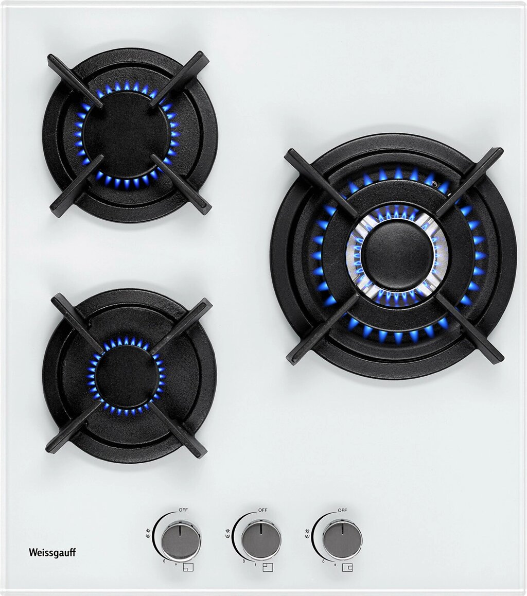 Газовая варочная панель Weissgauff HGG 451 WGH от компании MetSnab - фото 1
