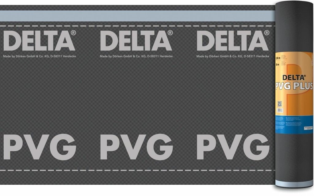 Гидро-пароизоляционная плёнка Delta PVG, 1.5х50 м от компании MetSnab - фото 1