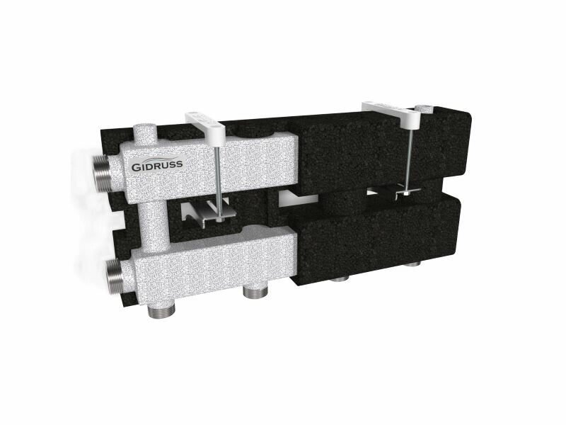 Gidruss Gidruss Гидрусс Модульный коллектор с термоизоляцией MK-100-2. EPP от компании MetSnab - фото 1