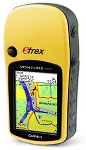 GPS навигатор Garmin портативный Etrex Venture HC желтый от компании MetSnab - фото 1