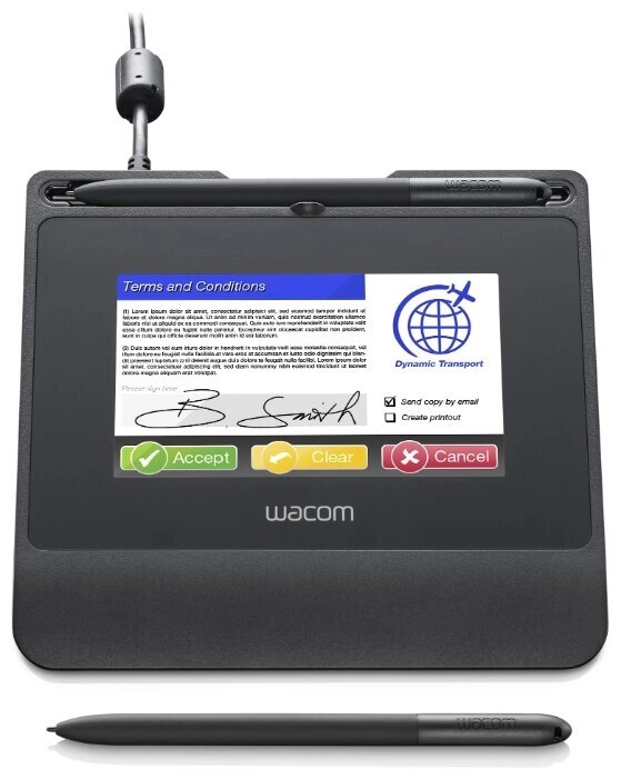 Графический планшет WACOM SignPad (STU-540) от компании MetSnab - фото 1