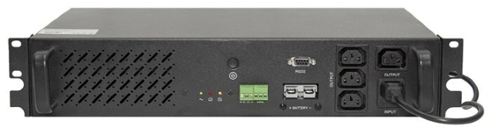 ИБП с двойным преобразованием SNR Line-Interactive 500 VA Rackmount (без АКБ, ток заряда 4А) от компании MetSnab - фото 1