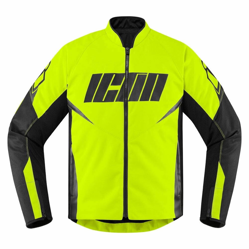 Icon Hooligan Hi-Viz мотокуртка (цвет: желтые, размер: s) от компании MetSnab - фото 1