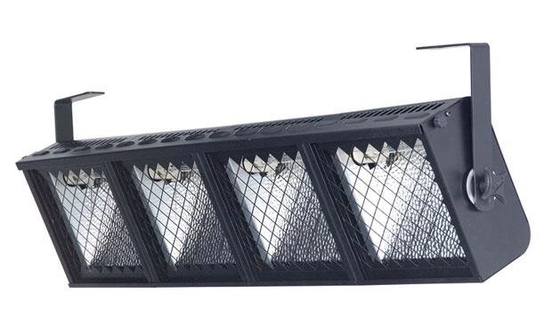 IMLIGHT FLOODLIGHT FL-4А 4-секционный софитный светильник, асимметричный, для использования со стеклянным от компании MetSnab - фото 1