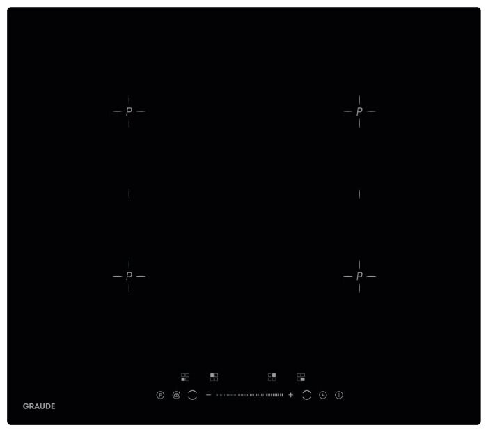 Индукционная варочная панель GRAUDE IK 60.2 B от компании MetSnab - фото 1