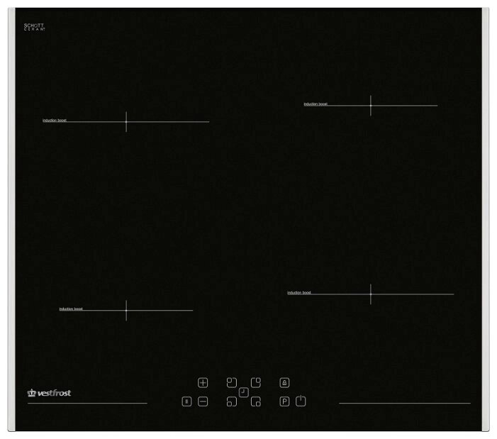 Индукционная варочная панель Vestfrost VFIND60HL от компании MetSnab - фото 1