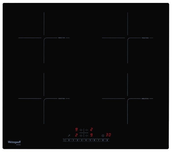 Индукционная варочная панель Weissgauff HI 640 BS от компании MetSnab - фото 1