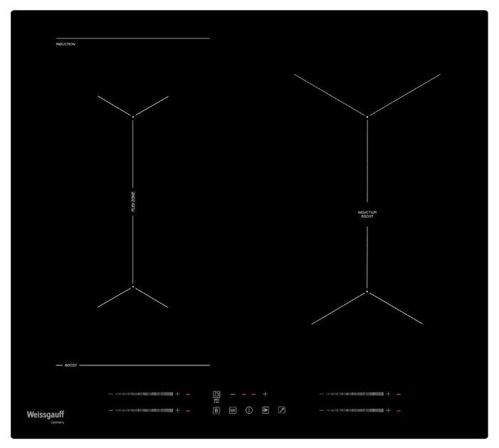 Индукционная варочная панель Weissgauff HI 643 BY от компании MetSnab - фото 1