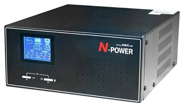 Интерактивный ИБП N-Power Home-Vision 1000W от компании MetSnab - фото 1