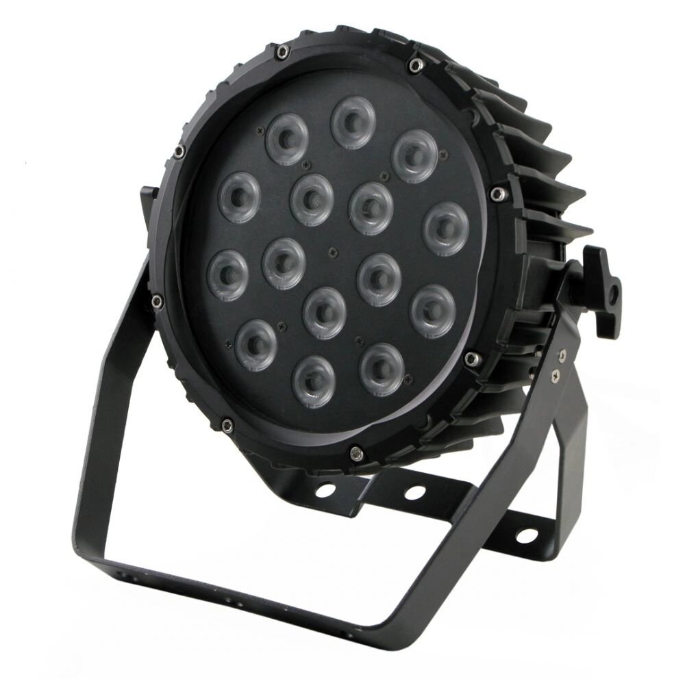 Involight LED PAR154W - всепогодный светильник, 15 шт. по 8 Вт (мультичип RGBW), DMX-512 от компании MetSnab - фото 1